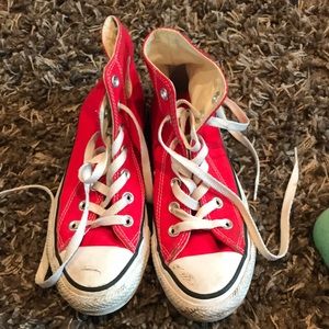 Red converse